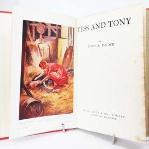 Children’s book 1930 fiction vintage book Cildrens Book Vintage story book Hardback gilt Gift historic books