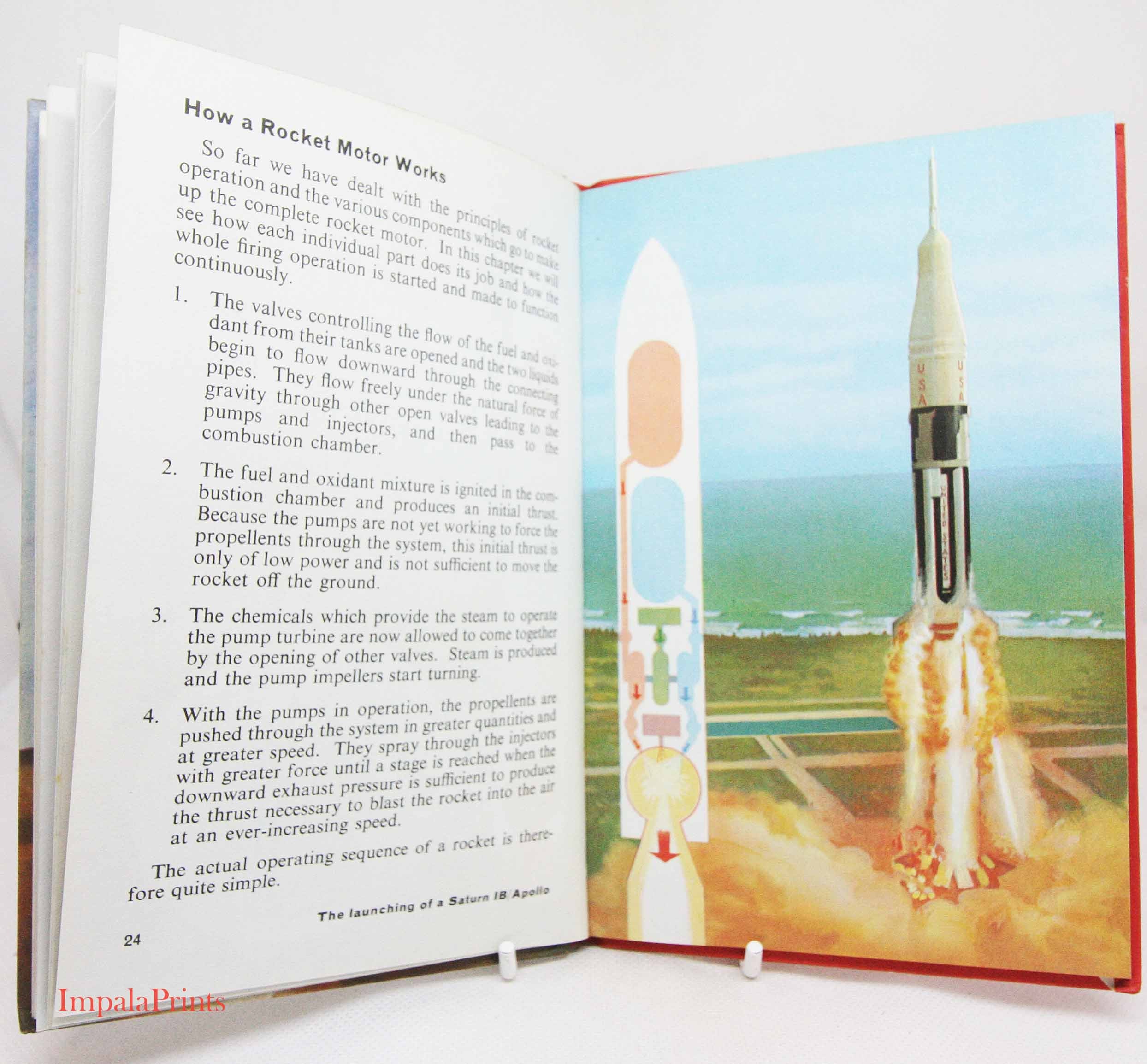 The Rocket Ladybird Book, How It Works the Rocket Book, Vintage Ladybird  Reader, Ladybird Book, Vintage Science Book 