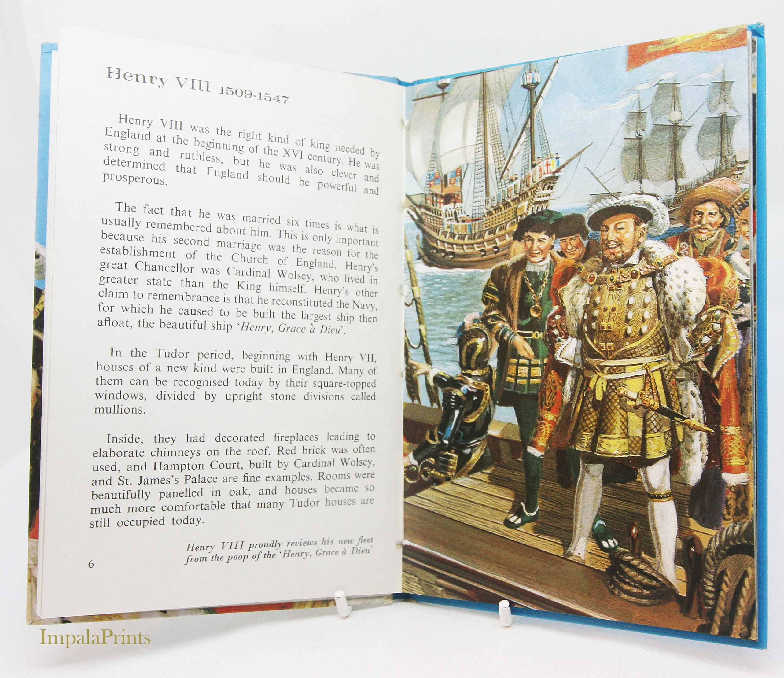 Kings and Queens 洋書絵本 戦前 ヴィンテージ Kings and Queens of England – Vintage 1960s Ladybird Book