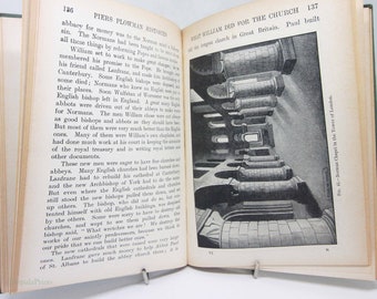 Vintage History Textbook 1956 Illustrated School Textbook