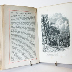 Obras poéticas y obras teatrales ilustradas antiguas de Goldsmith, libro raro del siglo XIX, artículo de regalo, libro de tapa dura, accesorio