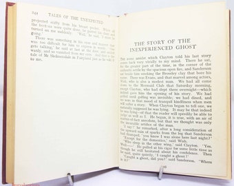 Tales of the Unexpected H. G. Wells, Short Stories 1950s red book Series Vintage  book paperback Historical