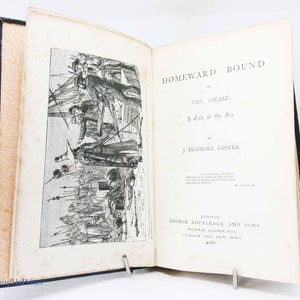 Retour à la maison ; Un conte de la mer, livre pour enfants, 1888, livre relié, livre d'histoires, livre d'histoires sur les mythes