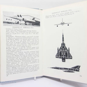 Guide d&#39;avions vintage des années 1960, livre d&#39;aviation illustré et guide d&#39;observateurs d&#39;avions vintage