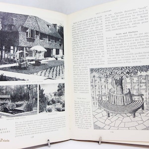 Home Gardening Book Vintage gardener guide Hardback Gardening Books DIY and growing Flowers Book