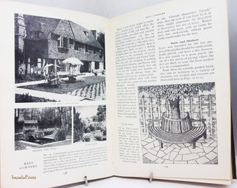 Inicio Libro de jardinería Guía de jardinero vintage Libros de jardinería de tapa dura Libro de flores para bricolaje y cultivo