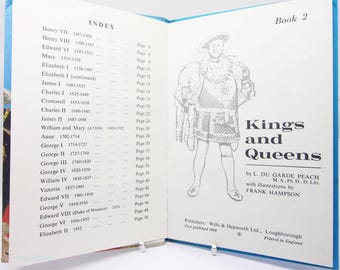 Kings and Queens of England – Vintage 1960s Ladybird Book