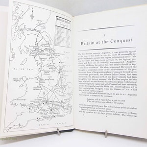 Roman Britain UK history book illustrated, Archeology Vintage Book History