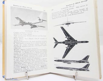 Aviation guide 1975 Military Aviation book illustrated and spotters guide aircraft vintage