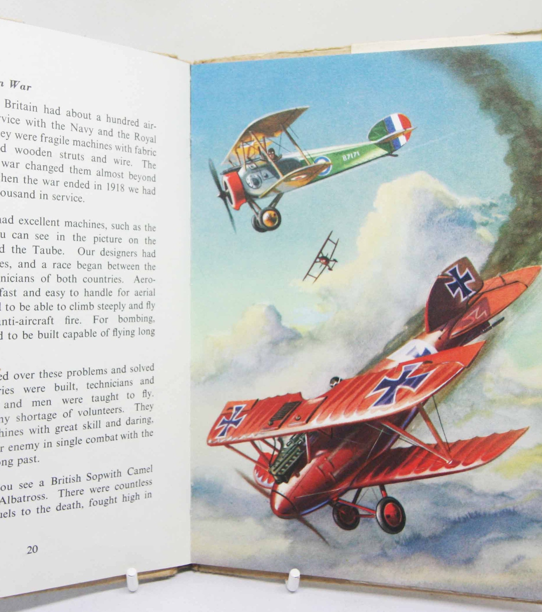 Vintage Aviation Book Book Childrens Picture Gift Pilot 1960