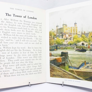 Illustrierter Bilderband London Bells Vintage Books 1939 Bilderbuch des Stadt Reiseführer-Buches