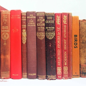 Antique and vintage Adopt a Book, old books Loved hardback books Vintage Book for book lovers image 3
