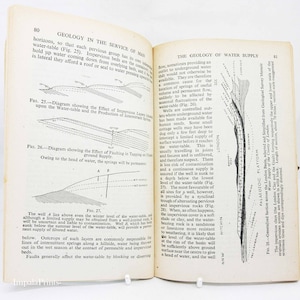 Vintage Geology book paperback Pelican Library 1944 Science geography textbook earth structures