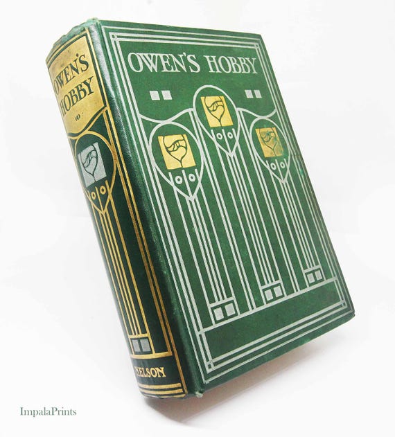 オーウェンの趣味 1914年 フィクション グリーン小説 イラスト入り
