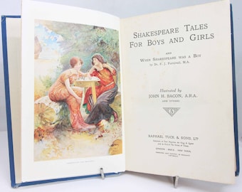Tales from Shakespeare Geïllustreerd boek Literatuur Cadeau Engelse storm en andere toneelstukken Prentenboek