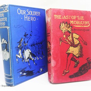Antique and vintage Adopt a Book, old books Loved hardback books Vintage Book for book lovers image 10