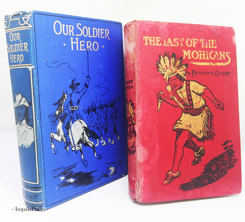 Antique and vintage Adopt a Book, old books Loved hardback books Vintage Book for book lovers image 10