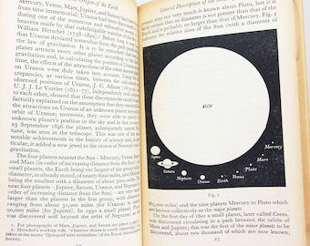 Origin Of The Earth 1959 Book Vintage Geography Astronomy Paperback Pelican Blue Paperback collectable