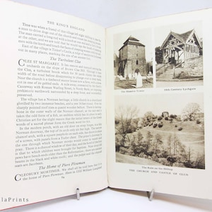 Shropshire 1948 illustrated guide vintage country walking history Guide paperback Paper Ephemera Vintage