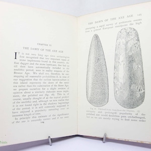 Prehistoric England, The Axe Age British Archeology 1920s , Archaeology History Archeological  textbook