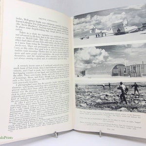 Arctic Airborne Expedition 1940s Northern Canada aviation exploration Factual Illustrated adventure book Travel Hardback arctic