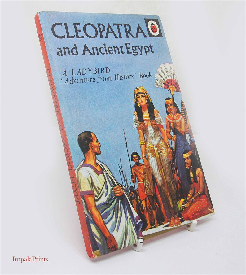 Cleopatra and Ancient Egypt History Book Ladybird Book Childrens 1960s ...
