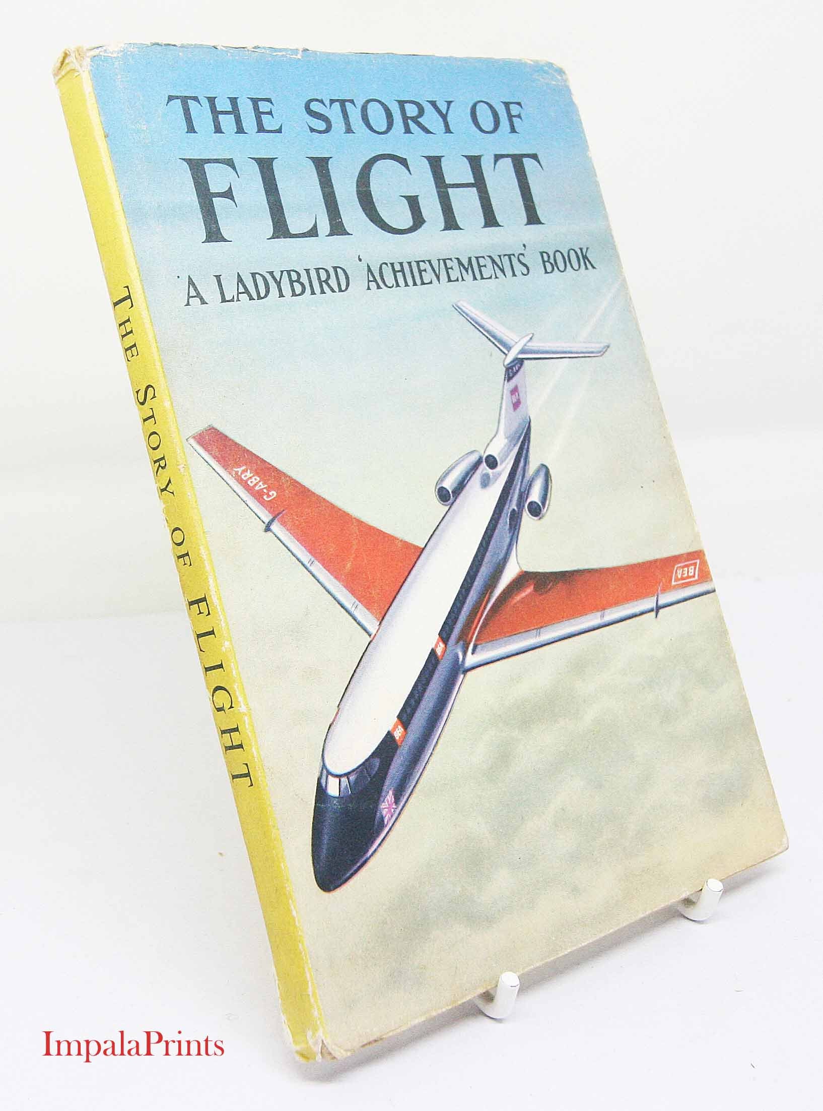 Vintage Aviation Book Book Childrens Picture Gift Pilot 1960