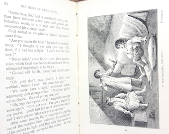 Antique Childrens book collectable 1890 Antique Hardback Story book historic kids book rare