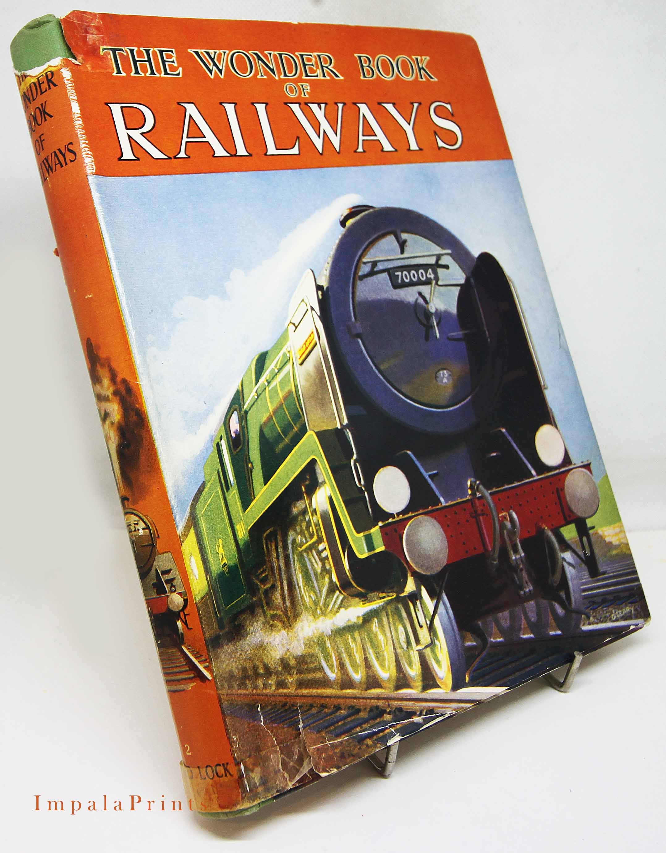 Book of Railways and Steam engines Engineering Childrens book -   Portugal