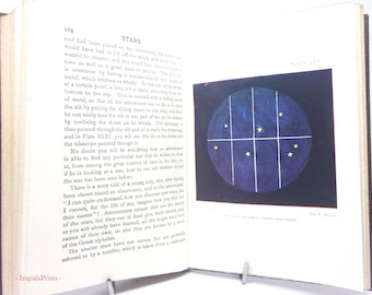 Libro de Astronomía libro ilustrado de las estrellas Cielos Estrellados regalo Libro de Ciencia, Guía Estelar, Constelaciones del Cielo Nocturno