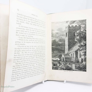 Surly Bob 1890s Illustrated Story book victorian picture book Antique childrens antique book
