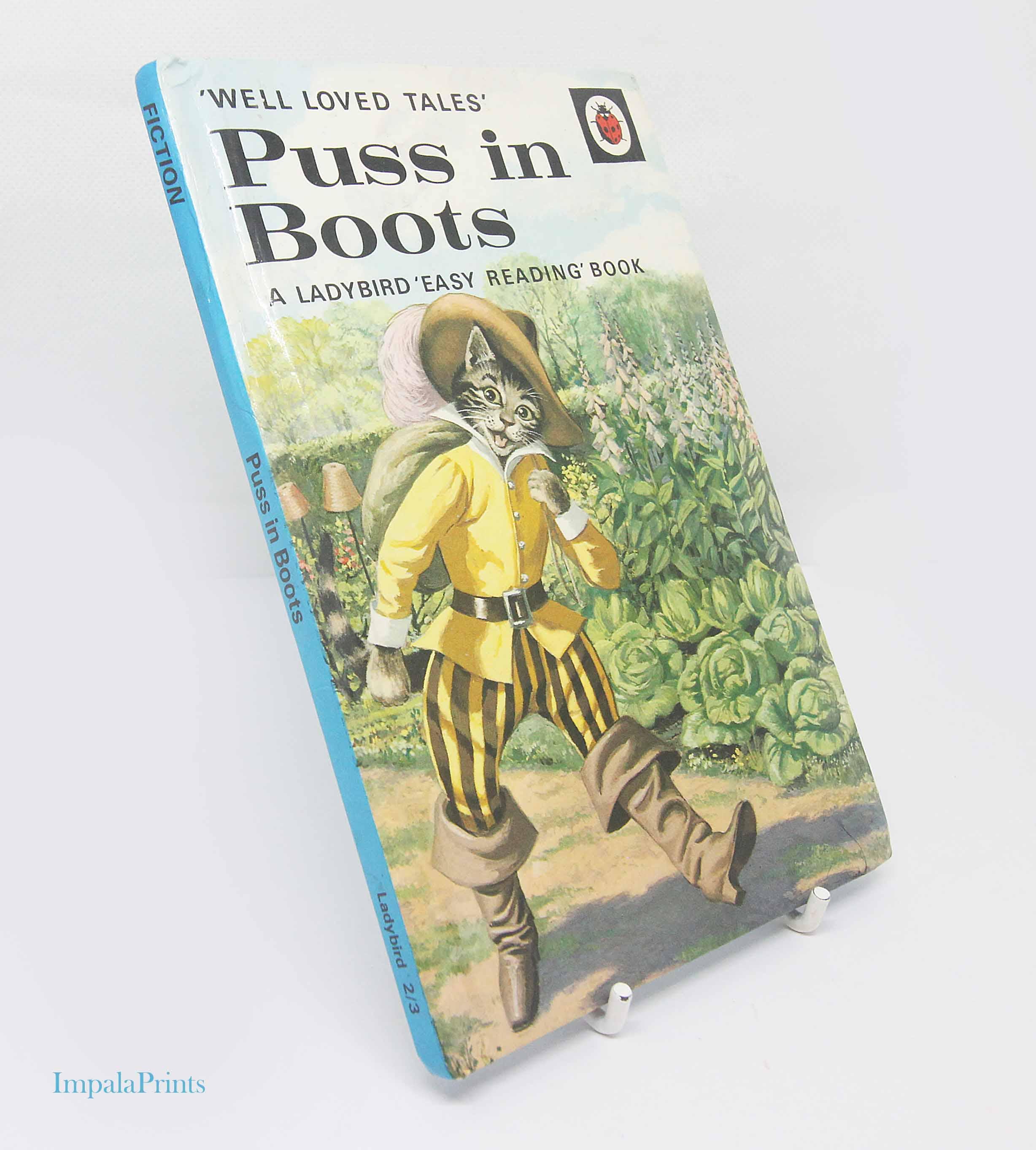 Vintage Puss in Boots Ladybird Book 1960s Childrens collectable Vintage story book Illustrated History Children