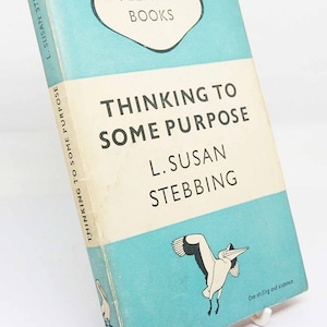 Psychology Book Thinking to Some Purpose 1948 Psychology Pelican Series Vintage Factual book paperback Medical science