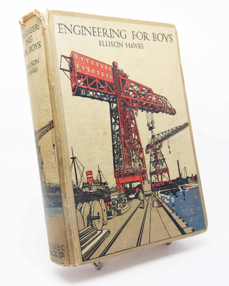 Antique Engineering Book 'victory of the Engineer' Etsy