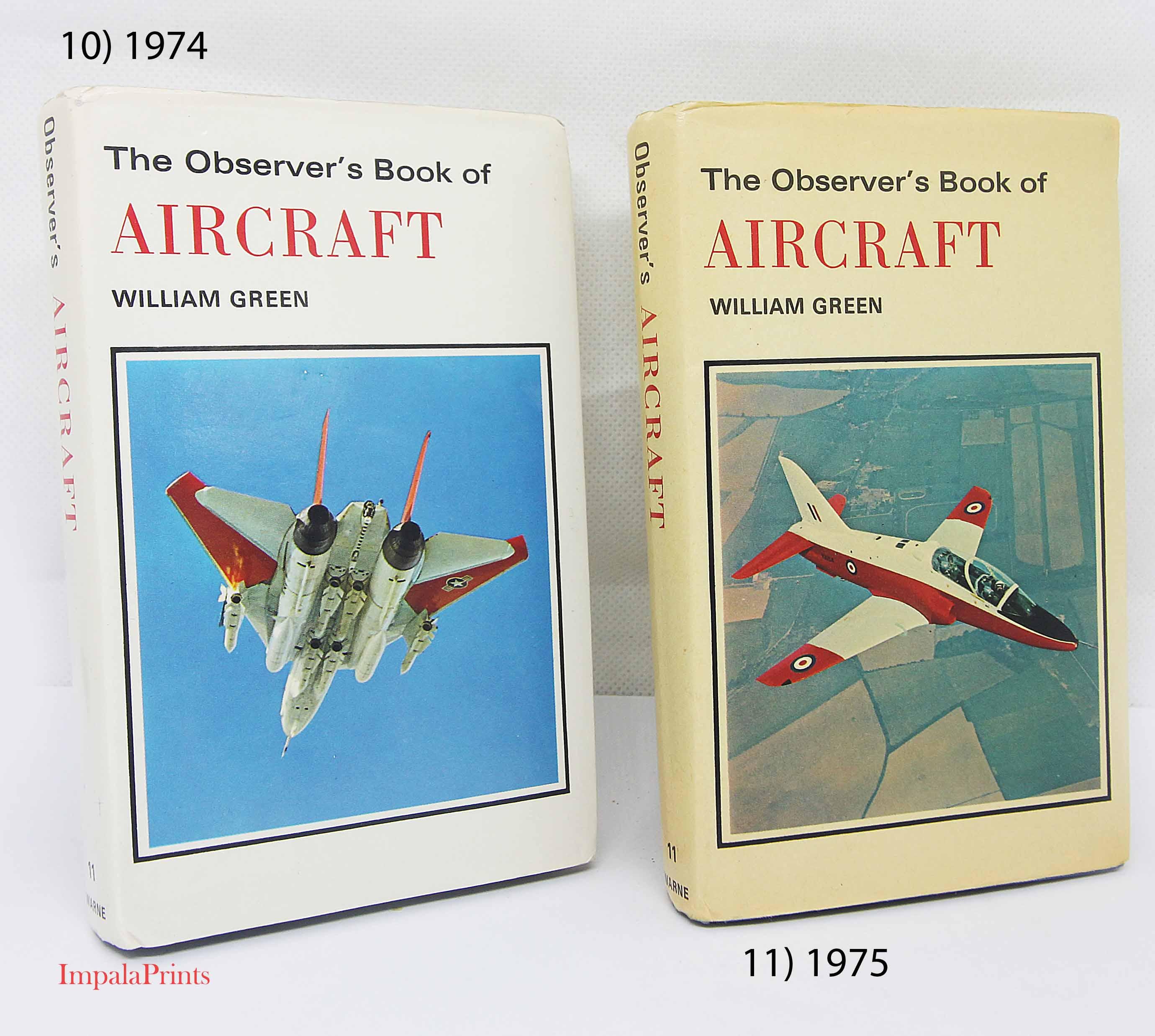 Vintage Aircraft Guides Aviation Books Gifts Book Spotter Book