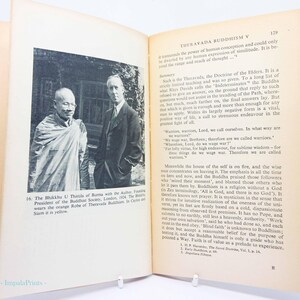 Buddismo Libro Vintage Serie Religione Pelican Libro vintage meditazione brossura Buddismo immagine 11