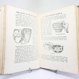 History Textbook Dawn of British History 1910 Illustrated School textbook picture book English picture book
