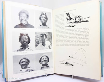 Climbing Book The Ascent of Everest 1954 John Hunt colour plates Hardback adventure climbing vintage picture travel adventure