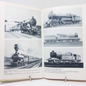 Railway book Vintage 1969 LNER Steam Locomotive paperback Vintage book Illustrated British Guide