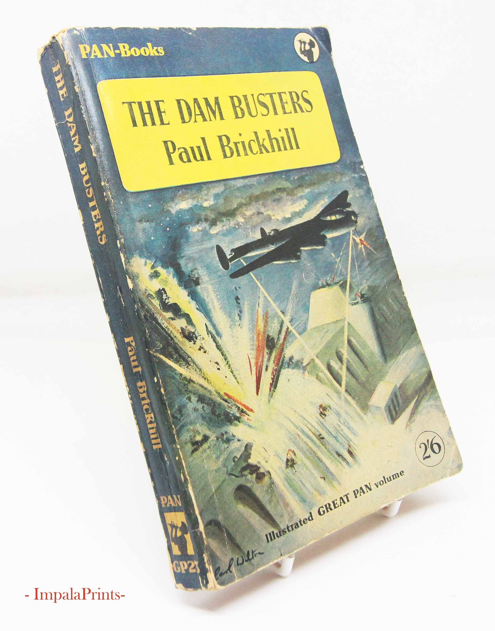 Dam Busters Aviation book 1955 World War Two aviation Aircraft Vintage book Hardback Wartime flight Military RAF