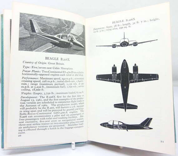 Vintage 1960s Aviation Guide – Illustrated History of Classic