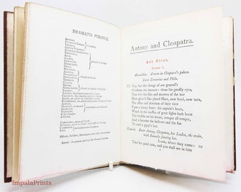 Cymbeline William Shakespeare Tragedy of Cymbeline, 1912 Vintage pocket book English Literature Classic books