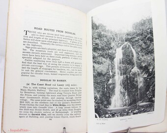 The Isle of Man Reisgids Reisgids geïllustreerd vintage hardcover avontuur verkenning geografie geschiedenis reizen