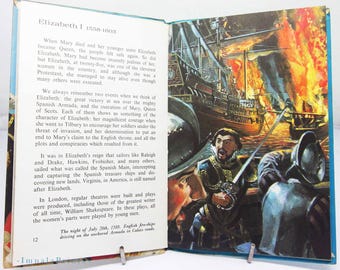 Kings and Queens 洋書絵本 戦前 ヴィンテージ Kings and Queens of England – Vintage 1960s Ladybird Book
