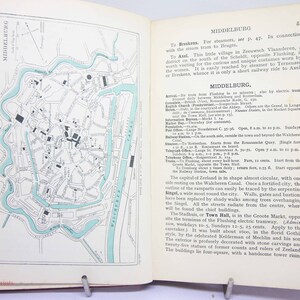Holland Travel Guide 1920s illustrated Vintage adventure Travel Book Hardback antique
