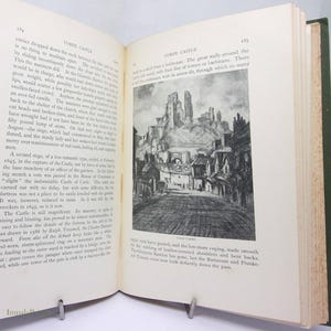 Dorset History Book , Highways and Byways 1935 Illustrated History Geography Book, old book of geography educational vintage Historical