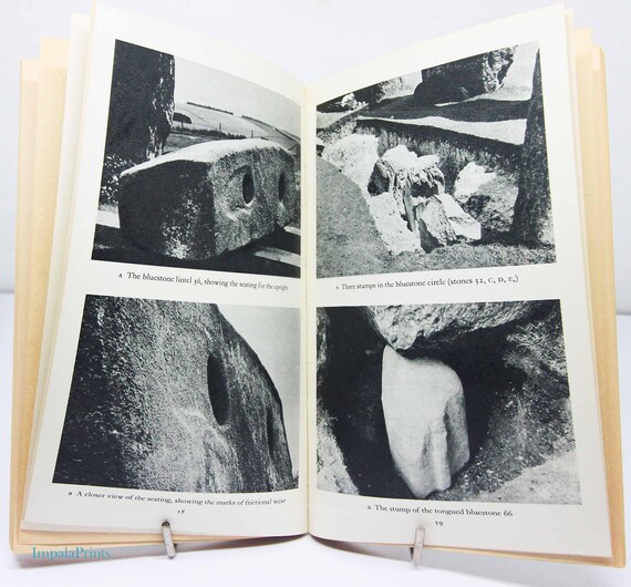 Stonehenge Vintage History Book 1960 History Archaeology Guide