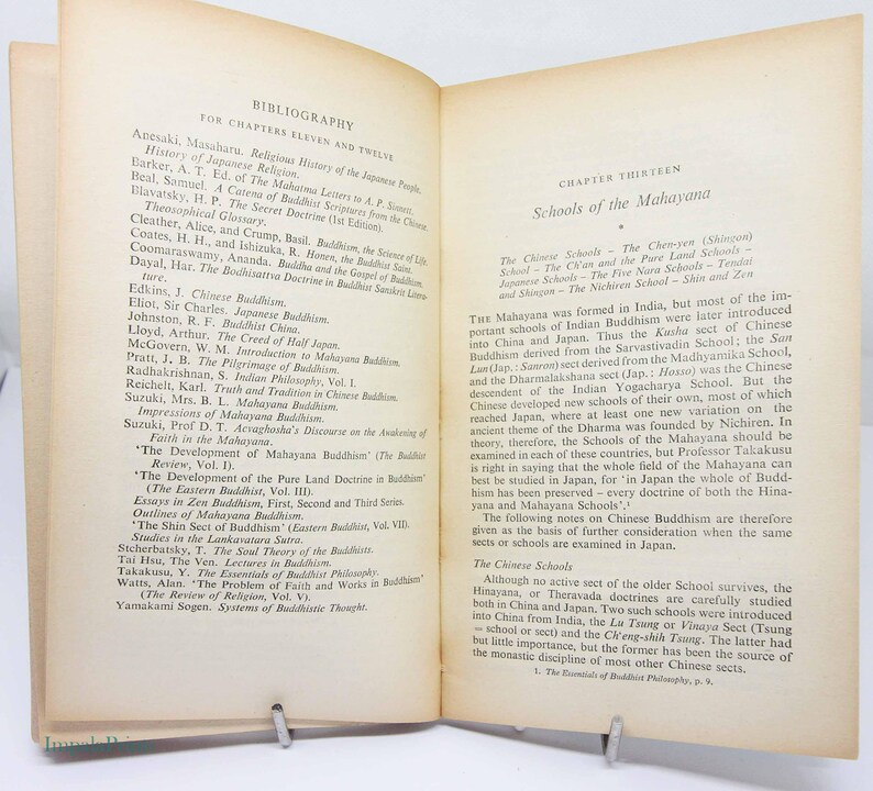 Buddismo Libro Vintage Serie Religione Pelican Libro vintage meditazione brossura Buddismo immagine 10