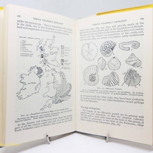 Geology Book Vintage illustrated 1968 gfts geography Science Book illustrated gift book
