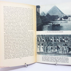 Lost Pharaohs, Egyptian Archaeology 1950s pyramids illustrated Vintage History Factual book paperback